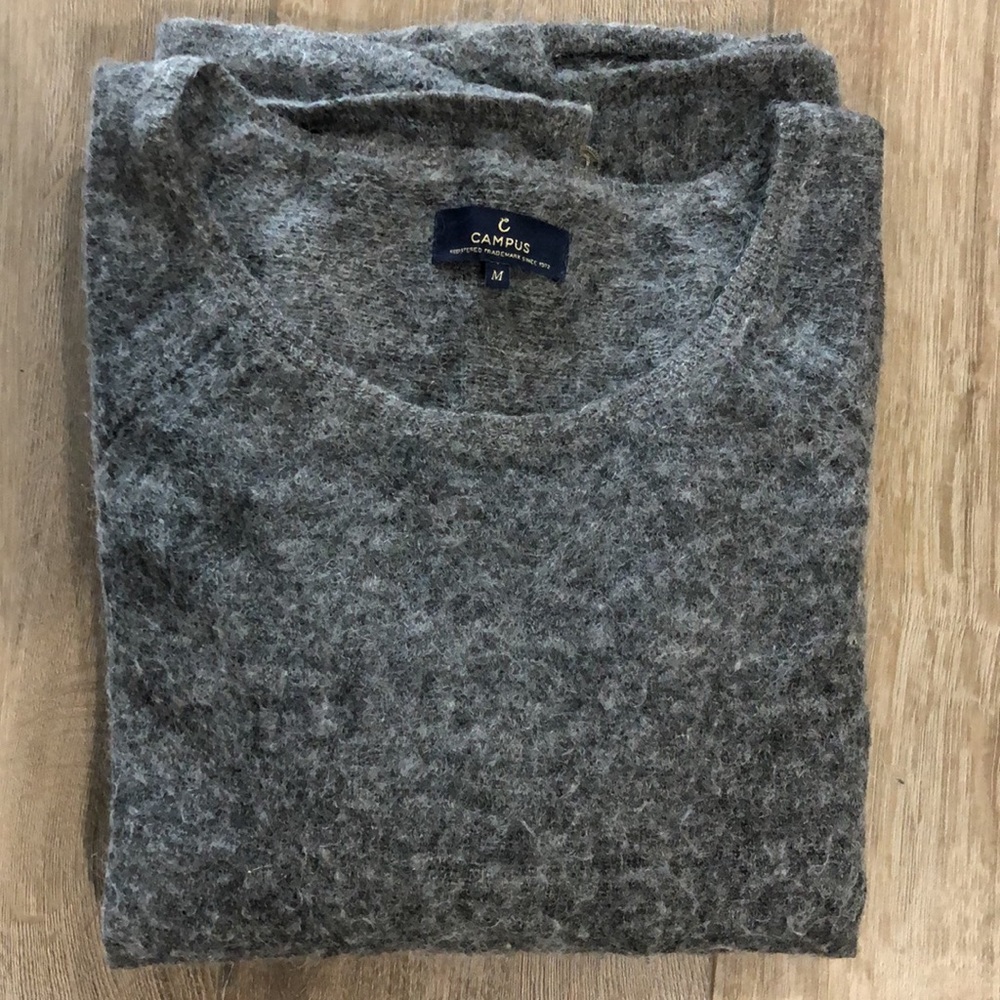 CAMPUS Wool & Mohair Extra Fine Knit Sweater